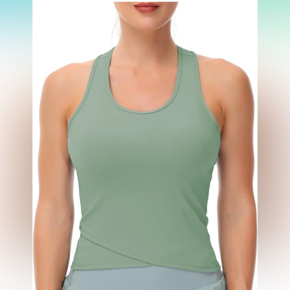 NWT THE GYM PEOPLE Racerback Workout Tank - Picture 6 of 15